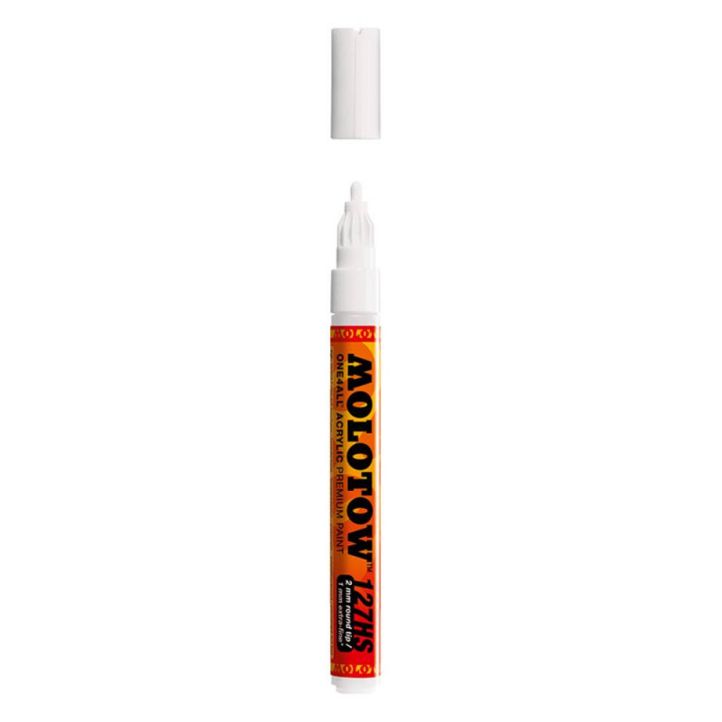 Molotow One 4 All 2mm Acrylic Marker Signal White