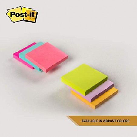 3M Post it Colour Sticky Notes - 3 Colours (3 X 3 Inch, 100 Sheets)