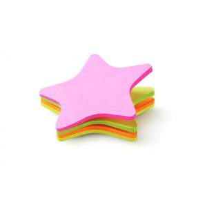 Star Shape Sticky Notes -...