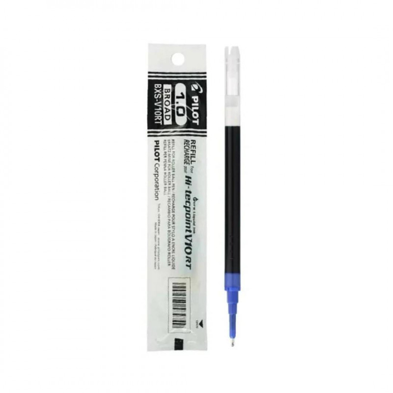 Pilot Hi-Tecpoint V10RT Roller Ball Pen Refill (Blue.1.0mm)