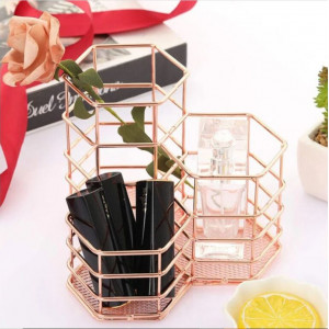 Rose Gold Desk Pen Stand...