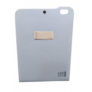 DL 5239 Expanding File Folder with Top Button - 5 Pockets (Pastel Blue) - Keep Certificates,Documents Safe