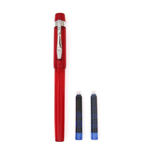 Hero H501 Fountain Pen - Red Barrel