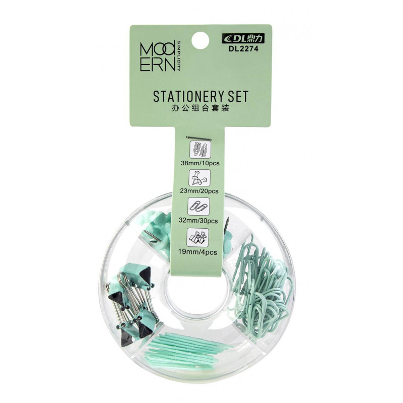 Dingli Office Stationery Set (Mint Green)