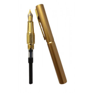 Dickwen 8078 Full Gold Color Fountain Pen