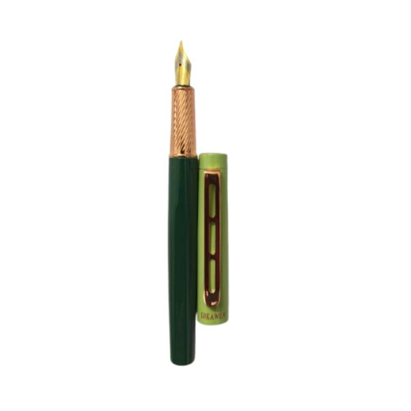 Dickwen 8078 Twin Green Color Fountain Pen