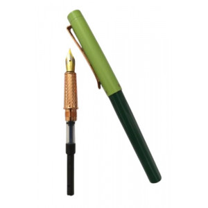 Dickwen 8078 Twin Green Color Fountain Pen