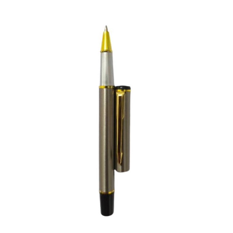 Dickwen Silver & Gold Ball Pen (Blue Ink)