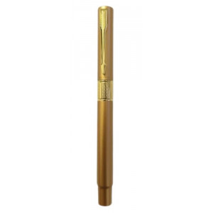 Dickwen Full Gold Colour Ball Pen (Blue Ink)