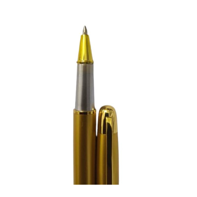 Dickwen Full Gold Colour Ball Pen (Blue Ink)