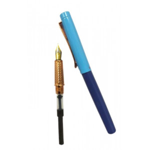 Dickwen 8078 Two Blue Color Fountain Pen