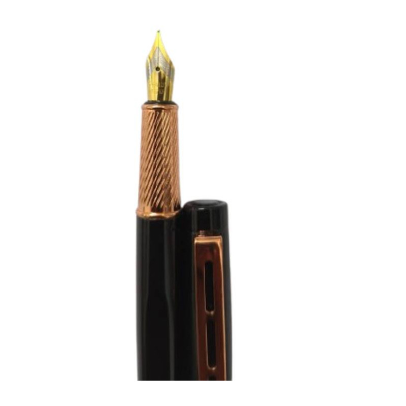 Dickwen 8078 Full Black Color Fountain Pen