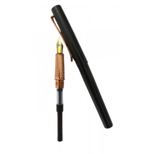 Dickwen 8078 Full Black Color Fountain Pen