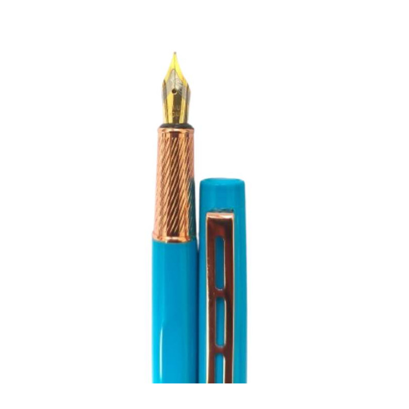 Dickwen 8078 Ocean Blue Color Fountain Pen