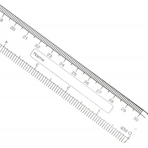 Faber Castell 30cm Plastic Scale ( Pack of 10)