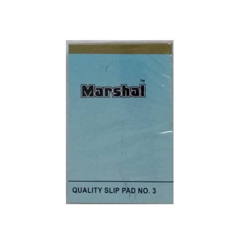 Marshal No.3 Note Pad ( Ruled, Top Open, 40 Sheets,1/8) pack of 10