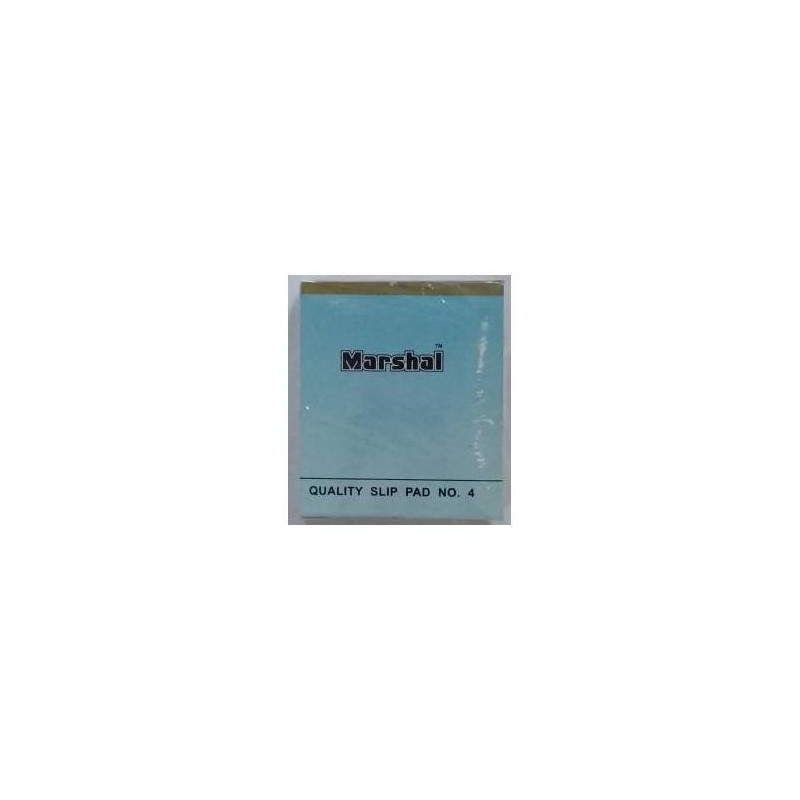 Marshal No.4 Note Pad  Ruled, Top Open) pack of 10