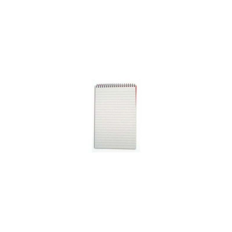Marshal No4 Side Spiral Note Pad (Ruled -Plain) Pack of 10