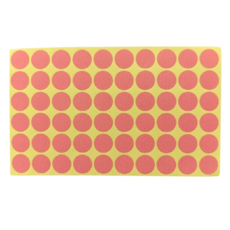 PVC Hole Guard Self Adhesive Stickers (Pink, 600 Stickers)