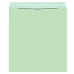 14" X 10" Green Cloth Office Envelope/Courier Cover (100 Covers)