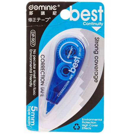 Dominic Correction Tape (8 mtrs Length,5mm width)