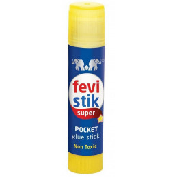 Fevistick Non Toxic Super Pocket Glue Stick (5 gms, Pack of 10)