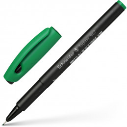 Schneider Topliner 967 Fineliner Pen (Green)