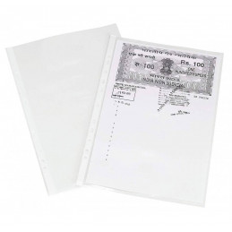 Sheet Protector -Thick (FC Size, Pack of 50)