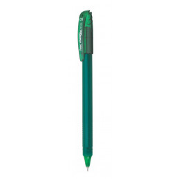 Pentel Energel 0.5mm Roller Gel Pen (Green,Pack of 5 )