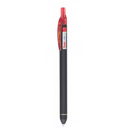 Pentel Energel Click 0.7mm Roller Gel Pen (Red, Pack of 3)