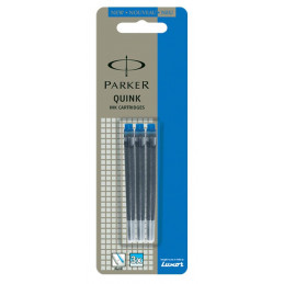 Parker Quink Ink Cartridges (Blue)