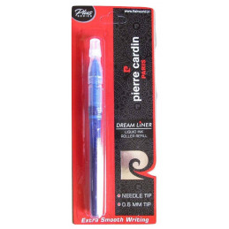 Pierre Cardin Dream Liner Liquid Ink Roller Refill (Blue,5's Pack)