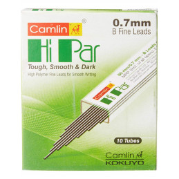 Camlin Hi-Par Pencil Leads Fine (0.7mm, 20 Tubes)