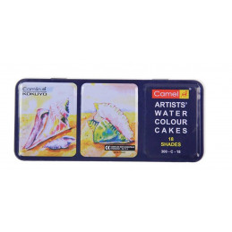 Camel Artist Water Color Cakes (18 Colours)