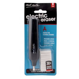Mont Marte Electric Eraser with 30 Free Refills (MAXX0030)