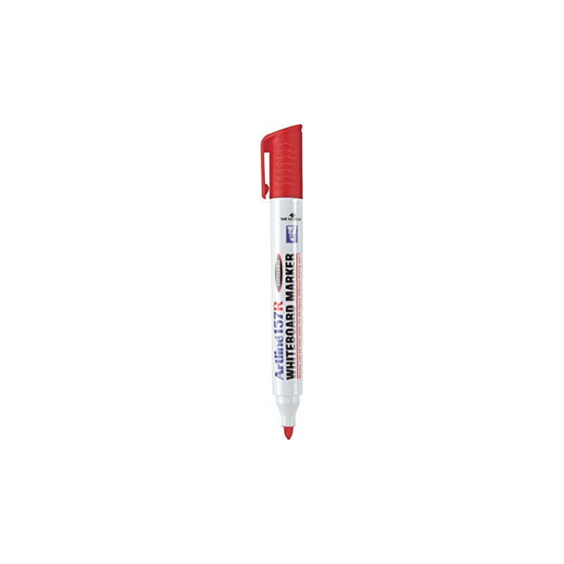 Artline White Calligraphy Marker - Pack of 12 - Refillable Marker Pen