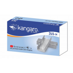 Kangaro 24/6 Staples (Pack of 20)