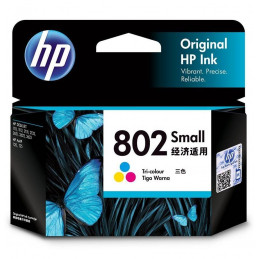 HP 802 Small Tri-color Ink...