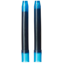 Pilot Ink Cartridges for V7 Pens (Blue,10 Cartridges-  5 Pouches X 2 Cartridges)