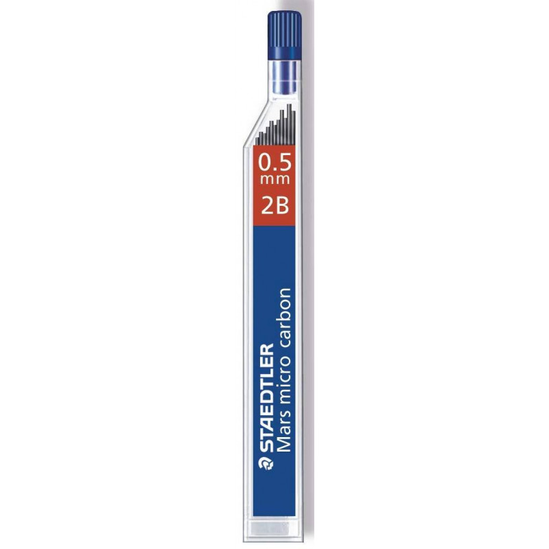 12 pcs of leads Staedtler Leads for Mechanical Pencil Mars Micro 0.5 H 