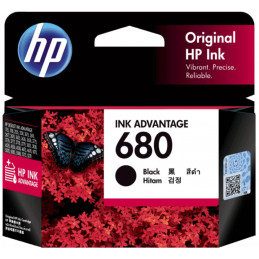 HP 680 Black Ink Cartridge (F6V27AA)
