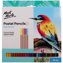 Mont Marte Pastel Pencils (24 shades) MPN0099
