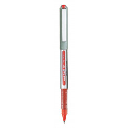 Uniball UB 157 Eye 0.7mm Roller Pen (Red) Pack of 2
