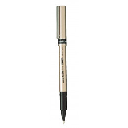 Uniball UB 177 fine Deluxe Pen (Black,Pack of 2)