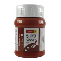 Camel Artist Acrylic Colour Bottle (Indian Red ,500ml) - 838201