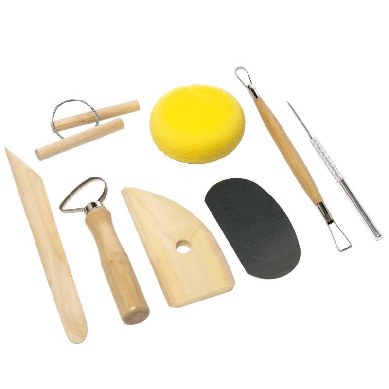 Pottery Tool Kit 8 Pcs