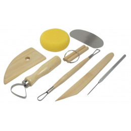 Pottery Tool Kit 8 Pcs