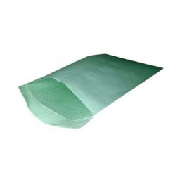 10" X 4.5" Green Cloth Office Envelopes (25 Envelopes)