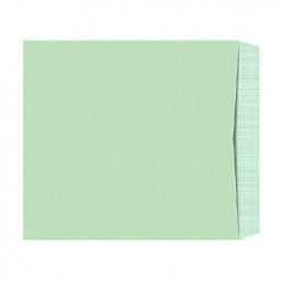 10" X 4.5" Green Cloth Office Envelopes (25 Envelopes)