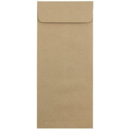 11" x 5" Brown Envelope/Cover (100 Covers) Rectangular